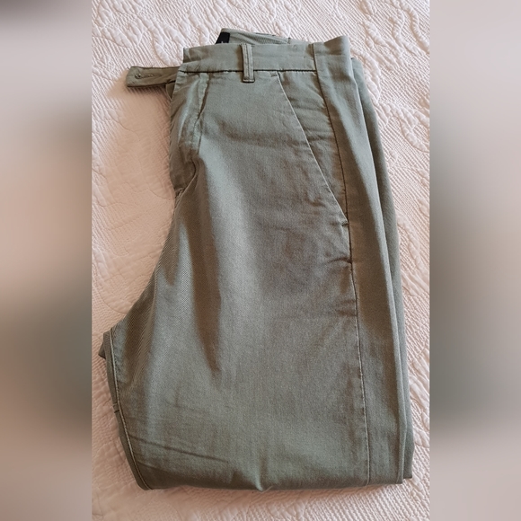 Decjuba army green stretch jeans unique styling fits 6-10 - Picture 7 of 10